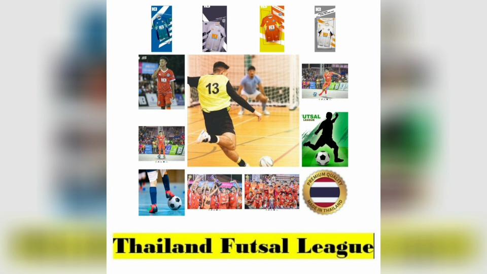 Thailand Futsal League Football SOCCER Club Tha Kham FC United TEAM JERSEY SHIRT Print Round Neck Unisex Men Women Quick Dry  Short Sleeve Uniform