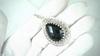 Black Onyx Pendant, 925 Sterling Silver Jewelry, Black Gemstone Pear Pendant, Pendant for Her, Gift for Her