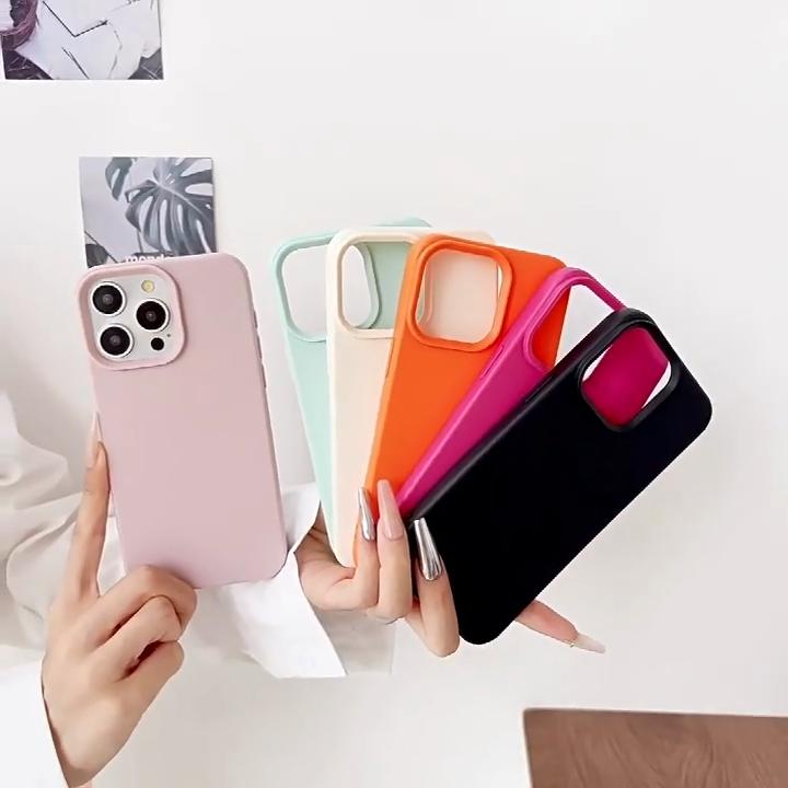 Candy Color Fake Leather Case for iPhone 16 Pro Max 15 14 13 12 Pro 11 XS Max XR All Inclusive Drop Resistant Cover
