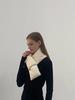 Japanese-style Portable Light and Thin Down Scarf, Scarf, Warm and Windproof, Light and Solid Color Adult Scarf, Children's Scarf