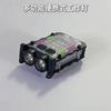 5 Adet Mini LED Anahtarlık Işığı USB Şarj Edilebilir 8 Mod Şapka Klipsli Taşınabilir El Feneri Pil Göstergeli El Feneri Mıknatıslı Yürüyüş