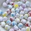 2Pcs Ceramic Ink Splashing Dyeing Beads Conch Whelk Sea Snail Charm For DIY Accessories Jewelry Making