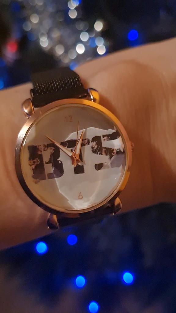 bts wrist watch