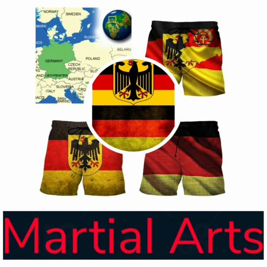 Germany Shorts Quick Dry Eagle MMA Kick Boxing UFC Muay Thai T-Shirt Graphic Retro Vintage 3D Print Men Women Unisex Short Sleeve Round Neck
