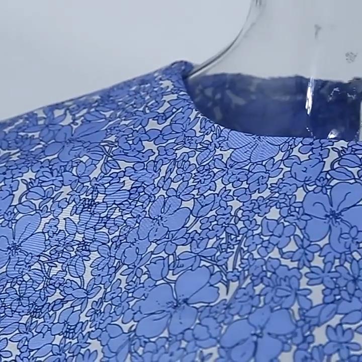 Rochie de modă cu mâneci lungi cu flori pentru femei petrecere elegantă plisată ocazională mini rochie femei vacanță liberă la plajă vacanță rochii scurte a-line femei