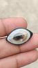 Banded Eye Agate Cabochon Gemstone, 25.30 Carat Stone, 27x16x8 MM Size.