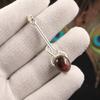 Black Rhodonite Gemstone 925 Sterling Silver Jewelry Handcrafted Pendant 1.79" PP-60-38
