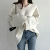Korean Knitwear New Hot Style Autumn Temperament Trendy Women's Loose Pullover Bottoming Sweater for Women