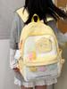 College Style Women's Schoolbag Middle School Student Backpack Large Capacity Travel Backpack