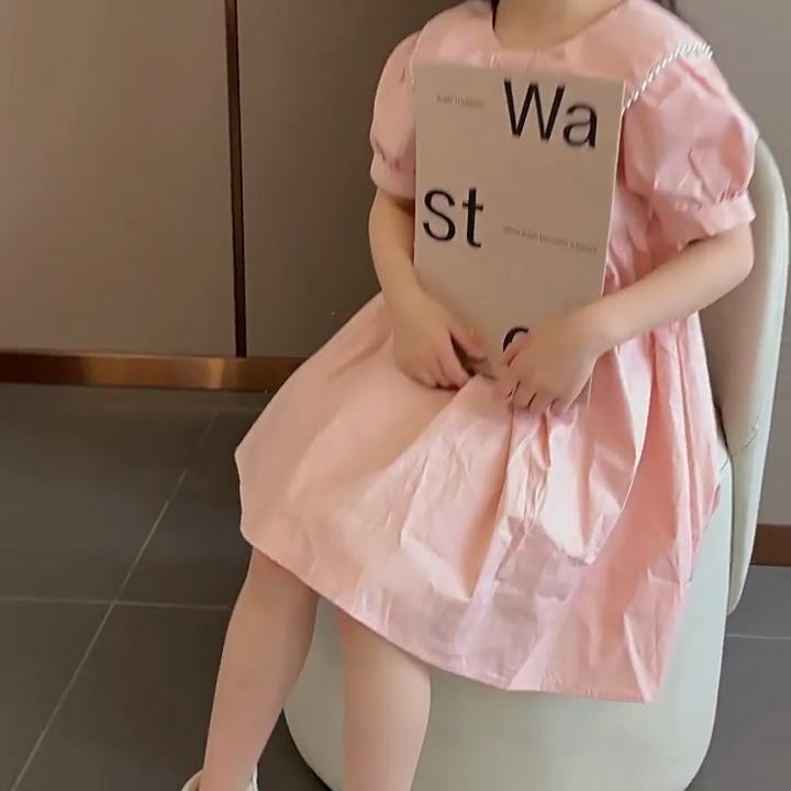 Kids Roman Shoes Sweet Bow High-top  Summer New Girls Sandals with Back Zipper Children Beach Shoes Princess Style Ins Trend