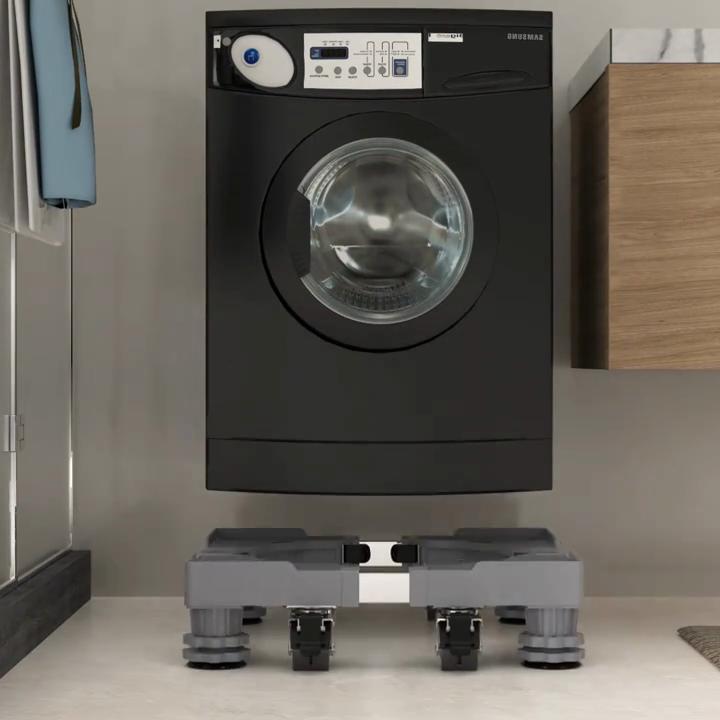 Washing Machine Mobile Bracket Wave Wheel Drum Universal Lifting Multifunctional Shock-absorbing and Height Increasing Base Pad