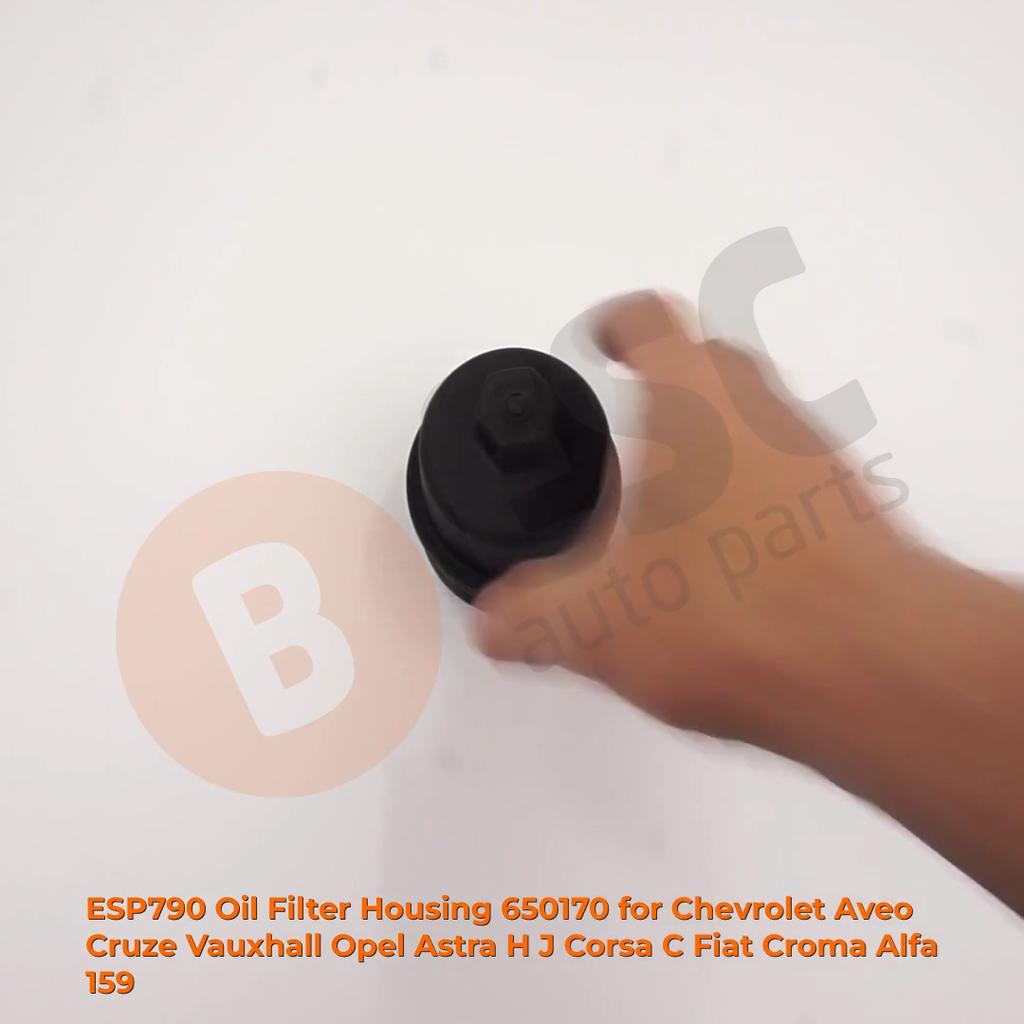 ESC Auto Parts ESP790 Корпус масляного фильтра 650170 для Chevrolet Aveo Cruze Vauxhall Opel Astra HJ Corsa C Fiat Croma Alfa 159
