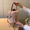 Women's New Autumn/winter Plush Tote Shoulder Bag Crossbody Small Bucket Bag
