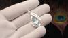 Sky Blue Topaz Gemstone 925 Sterling Silver Jewelry Zircon Pendant1.4" Designer Necklace For Women CZP-16-11