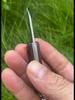 Stainless Steel Mini Portable Folding  Pocket Knife  Sandalwood Handle Keychain Unpacking Cutter Outdoor EDC Tool for Camping