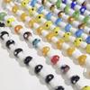 5-25Pcs Glazed Mushroom Glass Beads For DIY Jewelry Making Necklace Bracelet Earrings Craft Accessories