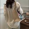 Linen Bag Hand-painted Cotton Sacks Jute Portable Imitation Sacks Linen Bags Shopping Bags Laminated Bags