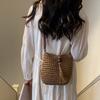 Straw Bag Women's Beach Shoulder Bag Crossbody Bag Large Capacity Women's Bag