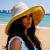 Sun Hat, Beach Hat, Chic Wide Brim Women's - Stylish Face Protection Travel Hat, Various Colors, Breathable, Perfect for Beach and Outdoor Adventure