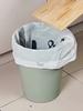 Wall-Mounted Foldable Kitchen Trash Bin with Cabinet Hook