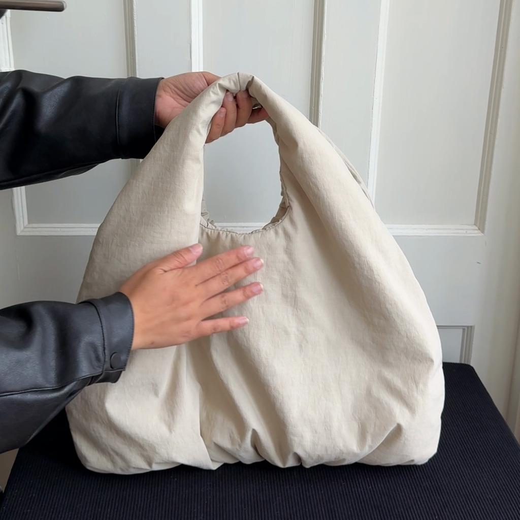 Vintage Small Bag Lightweight Women's Handbag Pleated Shoulder Bag