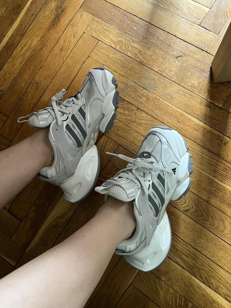 Adidas XLG Runner Deluxe Grey Silver White Unisex Sneakers