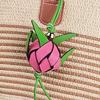 Fruit Keychain Bag Charm Handmade Leather Pineapple For Casual Use