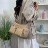 Wasserdichte Nylon-Crossbody-Tasche für Damen Mehrere Taschen Schulter-Handtasche mit Reißverschluss
