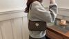 Women's Retro Gold Chain Crossbody Bag - Shoulder Bag, Fashionable Handbag with Metal Elements, Elegant Handbag for Daily Use, Crossbody Bag