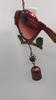 Bird Garden Wind Chime With Handcrafted Metal And Glass For Garden Patio Decor