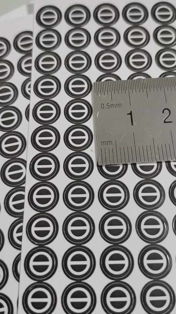 7mm Screw Hole Sticker Removal Proof Brittle Paper Void Label Tamper Evident Warranty Void Stamp Security Seal