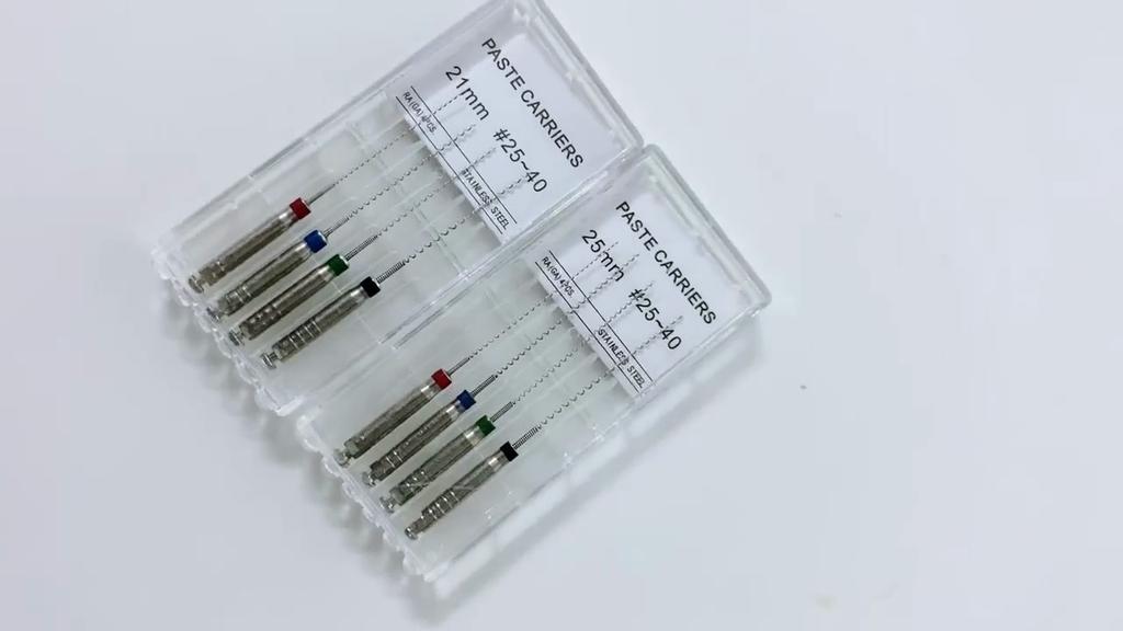 NICEDEN Dental Endodontic Drill Gates Glidden Peeso Reamers Rotary Paste Carriers 32mm/25mm Engine Use Stainless Steel Endo Files