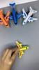 Plastic Kids Toy Airplane With Visual And Sensory Development For Boys And Toddlers