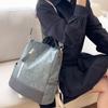Soft Leather Women's Contrast Backpack Multi-Function Anti-Theft Backpack