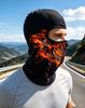 Casque Balaclava, Masque Facial Protection Solaire UV Motif Crâne Animal, Cache-cou Léger Respirant pour Moto Cyclisme