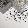 High quality Dark Black Crystal Czech Glass Beads Loose Seed Beads for Earring Bracelet DIY Jewelry Craft Accessoreis Making