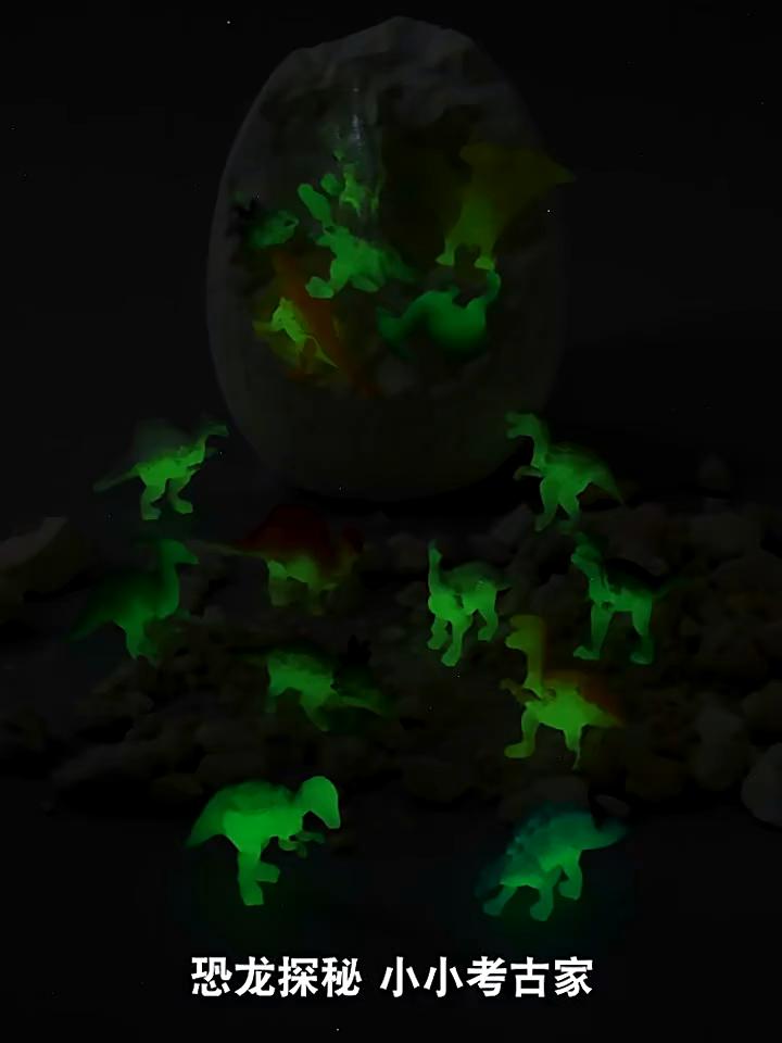 Dino Egg Smashers Excavation Kit ,Unique Dinosaurs In Jumbo Egg, STEM Toys for 5 Year Old Boys, Easter Party Favors & Dinosaur Crafts