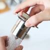 Stainless Steel Telescopic Sink Drain Plug Bathroom Hair Filter Net Easy to Install And Clean Double-Layer Anti-Clogging Filter