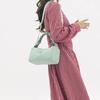 Women's Solid Shoulder Bag Lightweight Multi-compartment Nylon Bag
