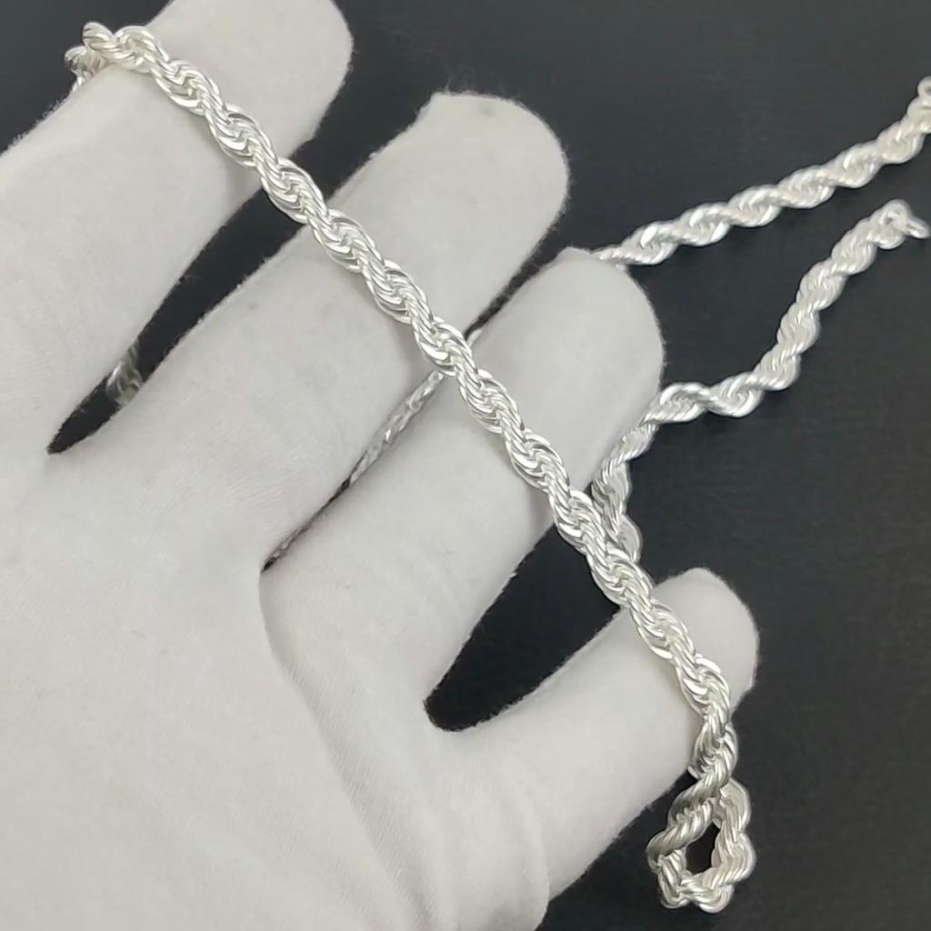 Silver Chain, 925 Sterling Silver Chain, Chain For Pendants, Silver Chain For Pendant, Silver Chain For Pendants