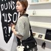 Women's Crossbody Bag Large Capacity Messenger Bag Student Color Color Transparent Shoulder Bag