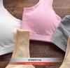 Girls' Bra Development Vest Students Cotton U-Broadband Short Corset Sports