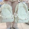 Embroidery Student Schoolbag Women's Large Capacity Backpack
