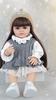 55cm Full Soft Silicone Body Reborn Baby Russian Conversation Girl Doll 22 Inch Realistic Princess Toddler Bebe Bath Toy Birthday Gift