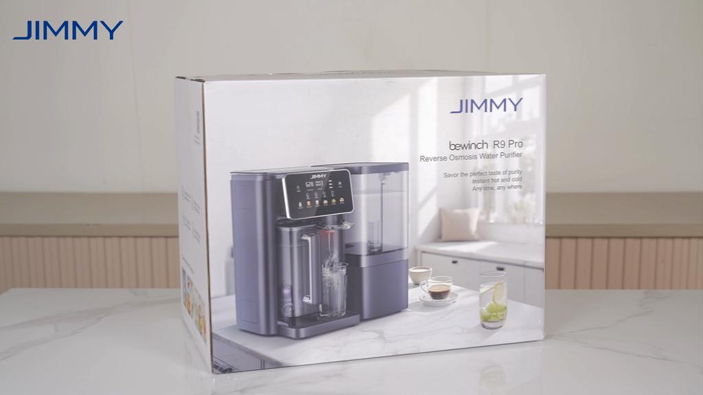 Fuente Purificadora De Agua JIMMY R9 PRO: 7 Etapas De Filtración, Temperaturas Instantáneas Y Diseño Sin Instalación.