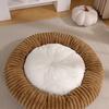 Kennel cat litter dog round pet litter dog bed winter warm pet bed dog supplies pet pad