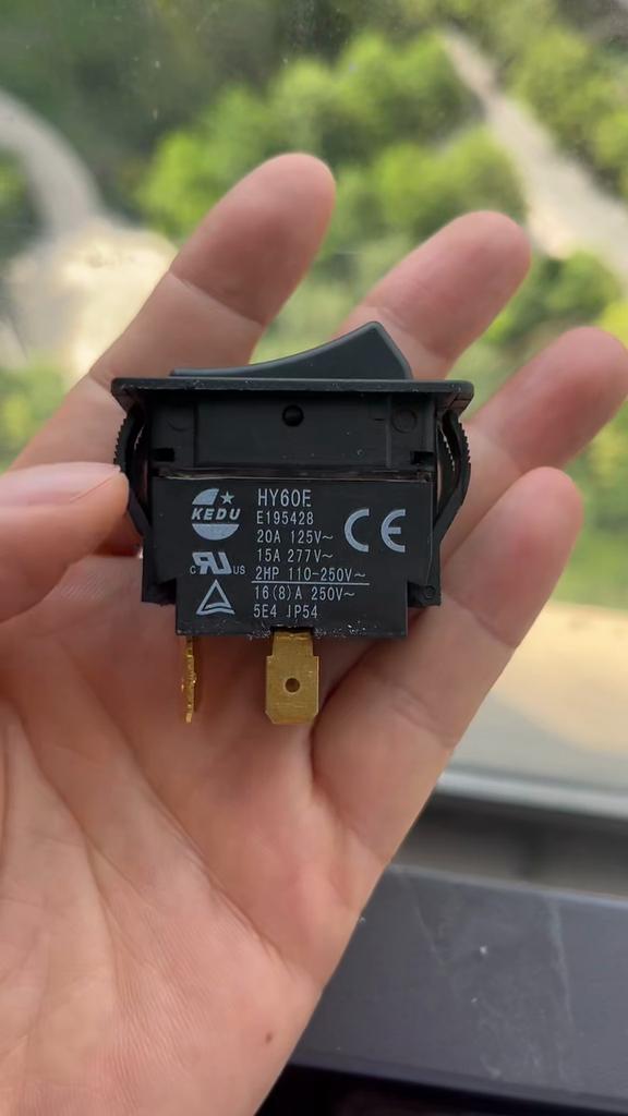 KEDU HY60E HY60B Push Button Switch ON-OFF ON-OFF-ON Industrial Electric Tool Pushbutton Switches for Machine Tool Equipment