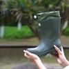 Rain Boots Outdoor Simple Restraint Casual Men and Women Water Shoes Rain Boots Non-slip Waterproof Rainy Day Waterproof Boots
