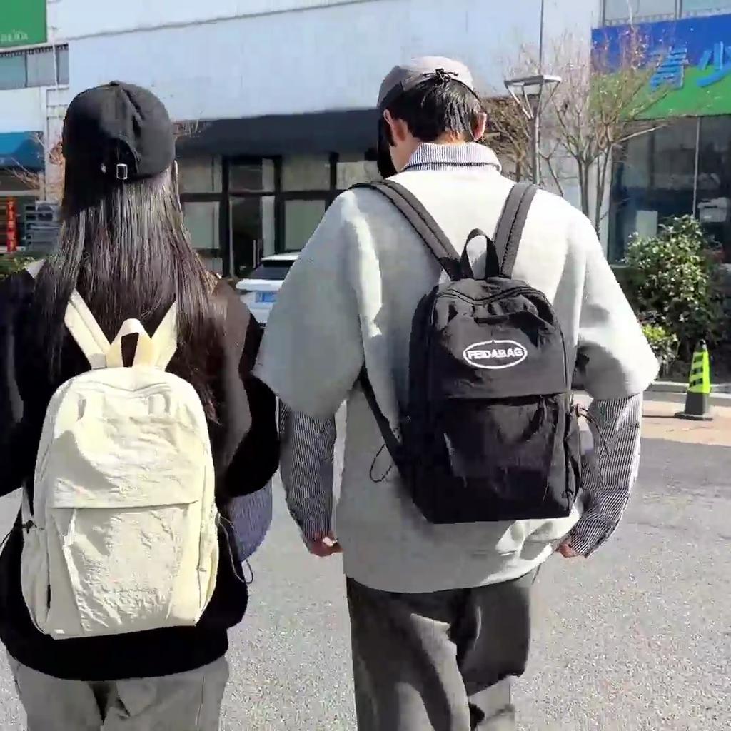 Student Schoolbag Men's Large Capacity Outdoor Travel Backpack Lightweight Women's Backpack