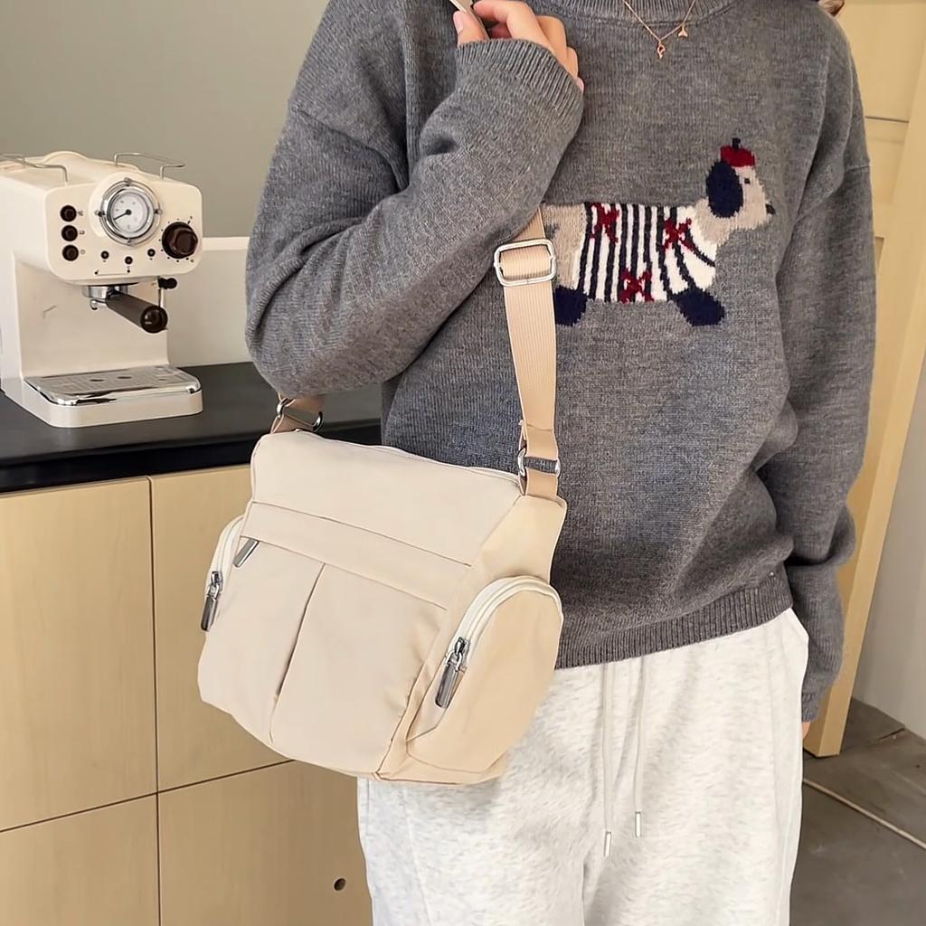 Large Capacity Nylon Bag Women's Shoulder Bag Crossbody Bag